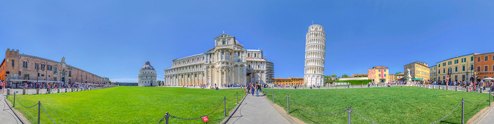 #slider9 Virtual Tour della Torre di Pisa e Piazza dei Miracoli